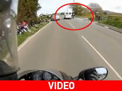 Ο αναβάτης είχε πραγματικά Άγιο…